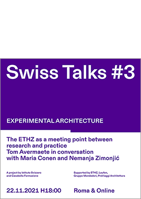 Swiss Talks #3, Roma & Online, 2021