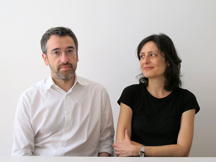 Laura Pasquini e Federico Tranfa, architetti
